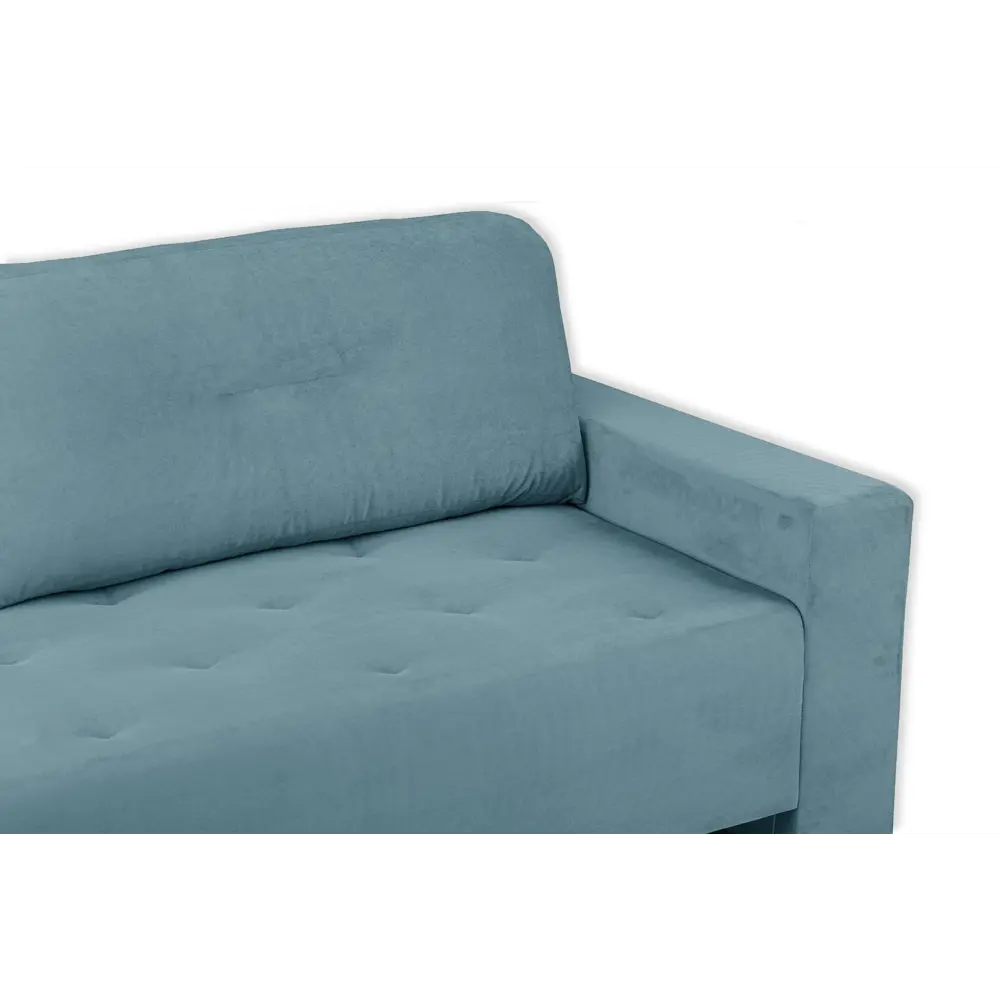 Фото 8 Диван Ramart design Хэппи 134758 238x85x100 см велюр цвет голубой Фото 8 Диван Ramart design Хэппи 134758 238x85x100 см велюр цвет голубой