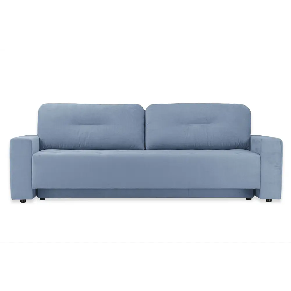 Фото Диван Ramart design Хэппи 134755 238x85x100 см велюр цвет светло-голубой Фото Диван Ramart design Хэппи 134755 238x85x100 см велюр цвет светло-голубой