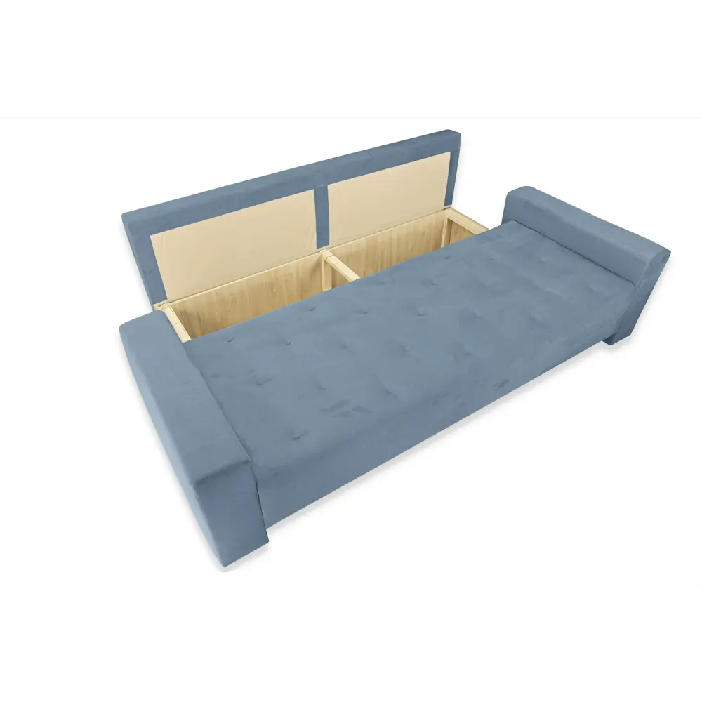 Фото 13 Диван Ramart design Хэппи 134755 238x85x100 см велюр цвет светло-голубой Фото 13 Диван Ramart design Хэппи 134755 238x85x100 см велюр цвет светло-голубой