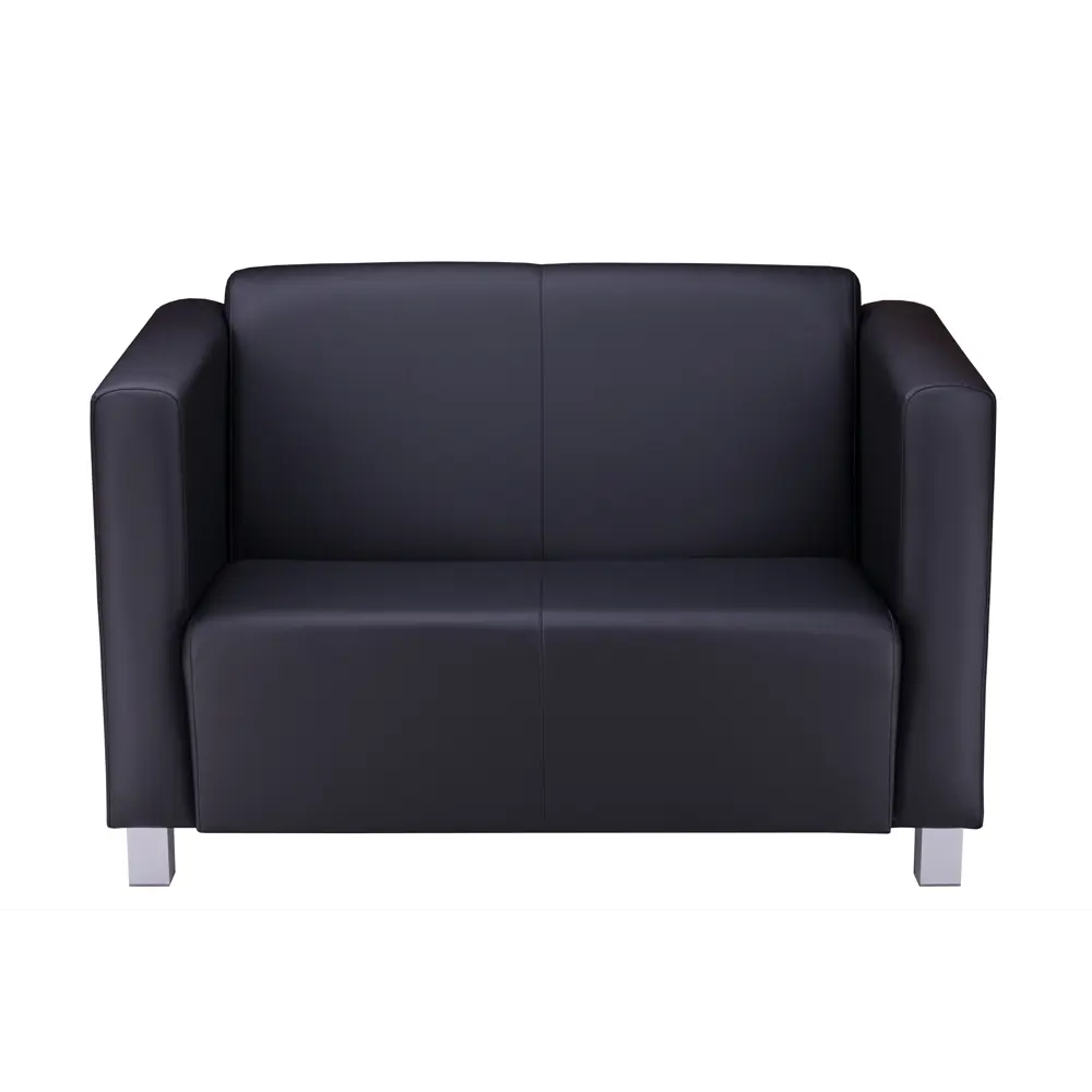 Фото 3 Диван Ramart design Милано 80404016 127x81x77 см искусственная кожа цвет черный Фото 3 Диван Ramart design Милано 80404016 127x81x77 см искусственная кожа цвет черный