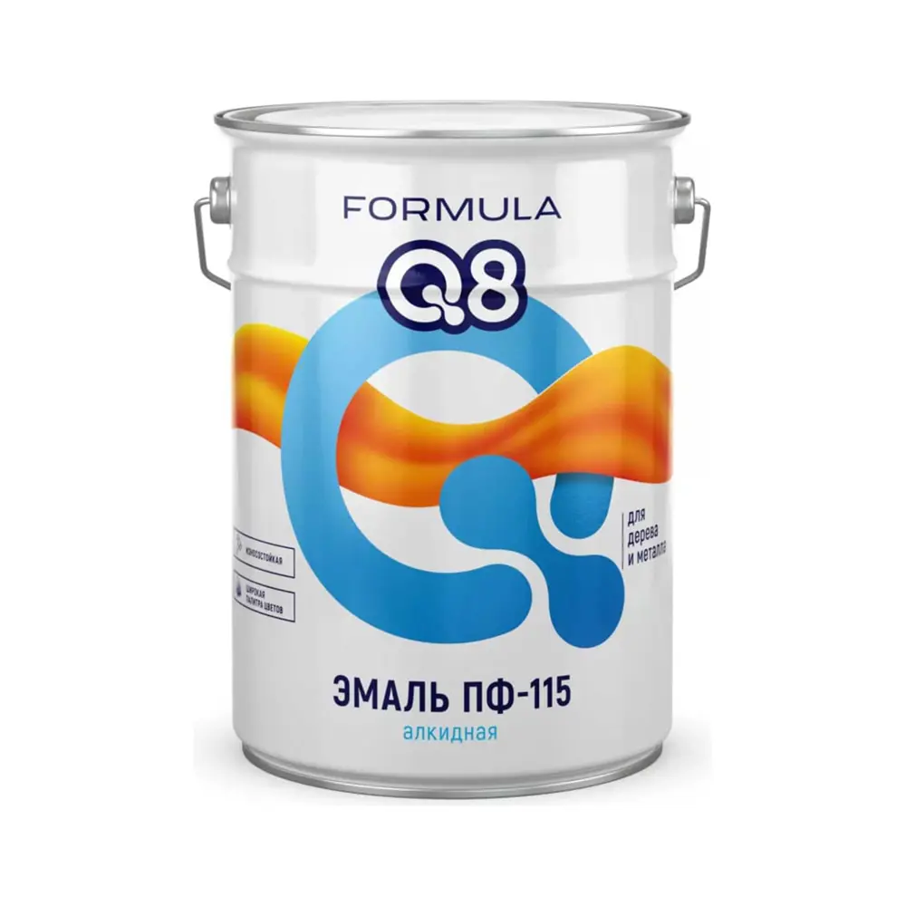Фото Эмаль FORMULA Q8 05-001-031-100 52701 цвет серый 10 л Фото Эмаль FORMULA Q8 05-001-031-100 52701 цвет серый 10 л