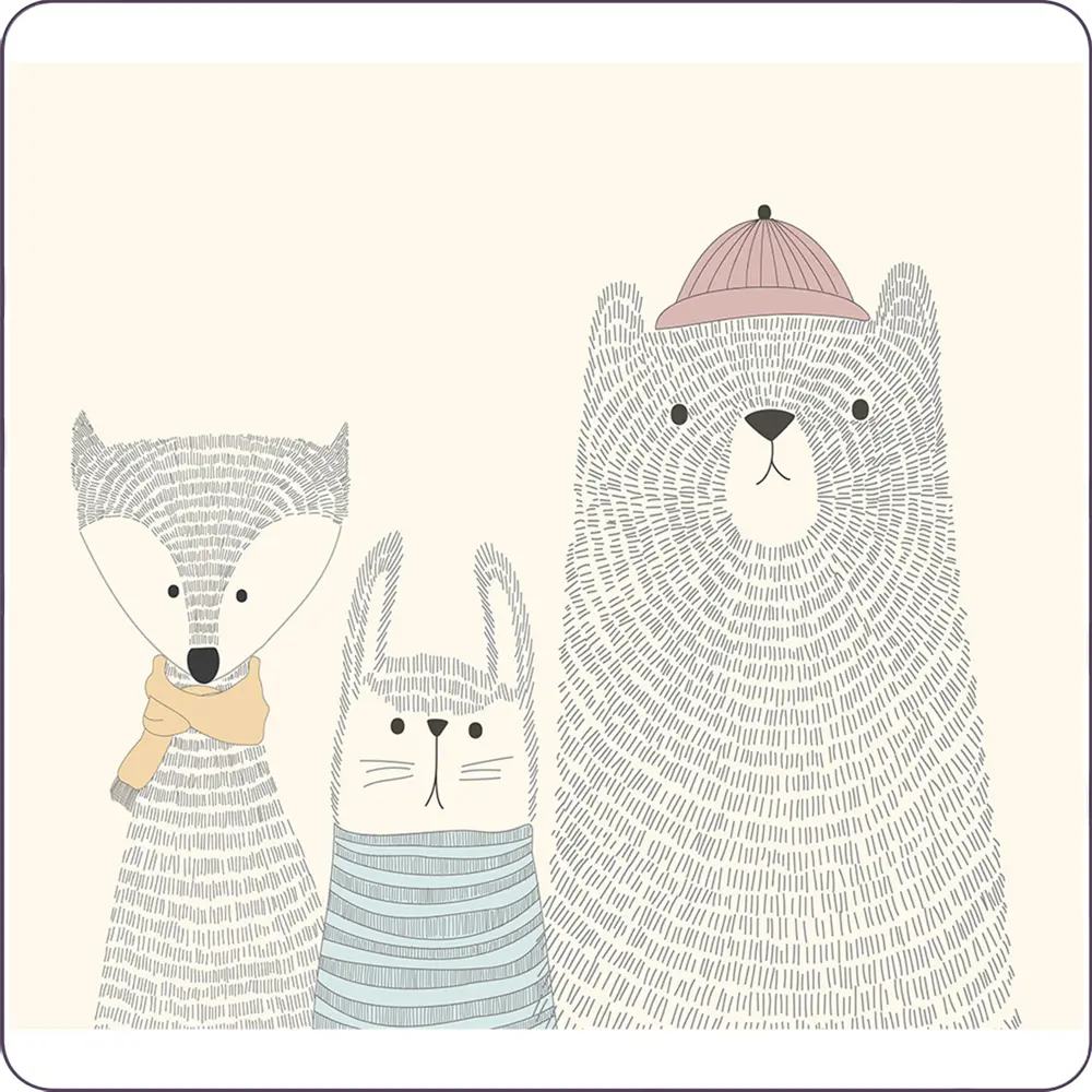 Фото 2 Фотообои флизелиновые Bartonwall 300x270 см Детские Зайчик Лиса Мишка Фото 2 Фотообои флизелиновые Bartonwall 300x270 см Детские Зайчик Лиса Мишка