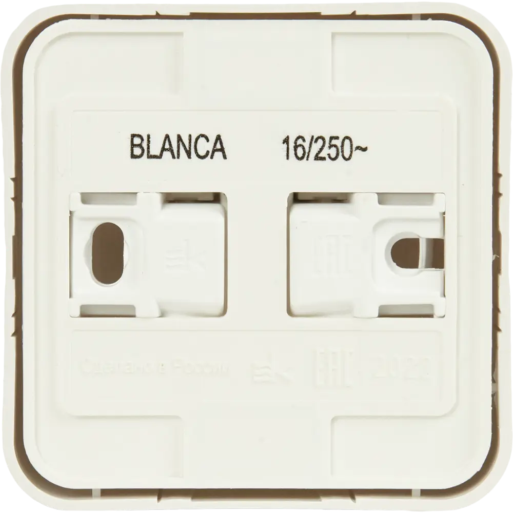 Фото 4 Розетка накладная Schneider Electric Blanca Компакт с заземлением цвет белый Фото 4 Розетка накладная Schneider Electric Blanca Компакт с заземлением цвет белый