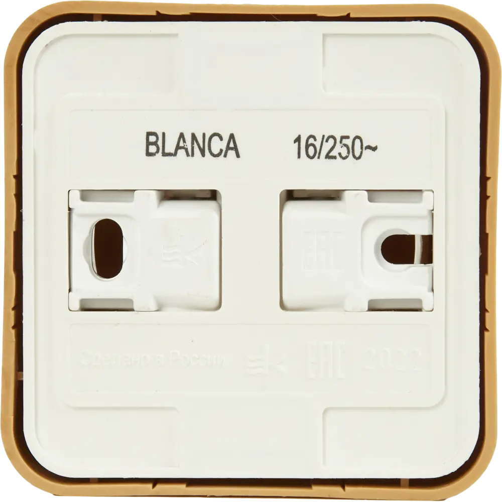 Фото 4 Розетка накладная Schneider Electric Blanca Компакт с заземлением со шторками цвет ясень Фото 4 Розетка накладная Schneider Electric Blanca Компакт с заземлением со шторками цвет ясень