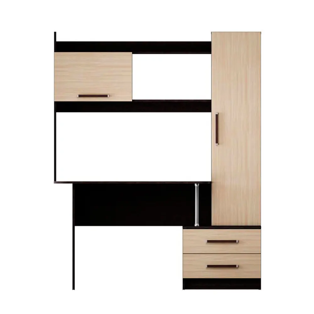 Фото 4 Компьютерный стол Мк стиль Паскаль 145x180x59 см ЛДСП цвет коричневый Фото 4 Компьютерный стол Мк стиль Паскаль 145x180x59 см ЛДСП цвет коричневый