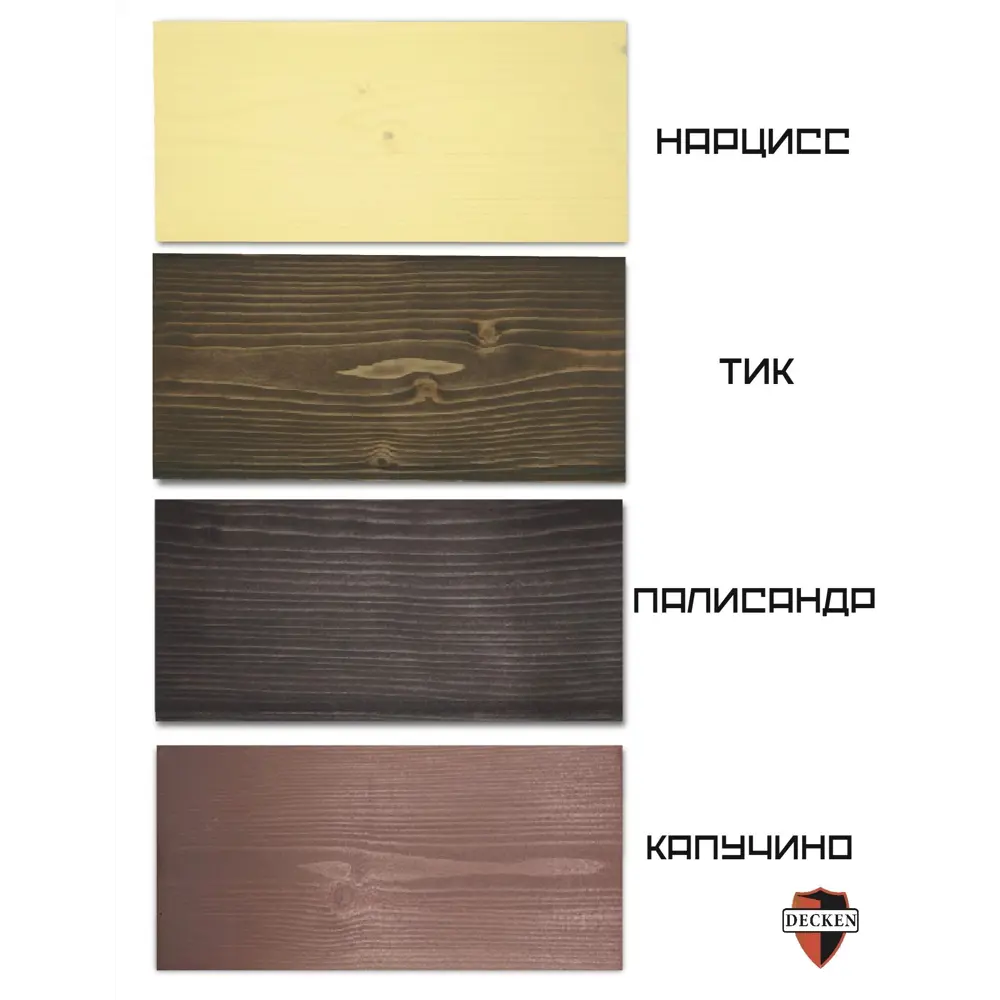 Фото 6 Защитное масло-лазурь DECKEN 01385-075 BioFasad цвет клен 0.75 л