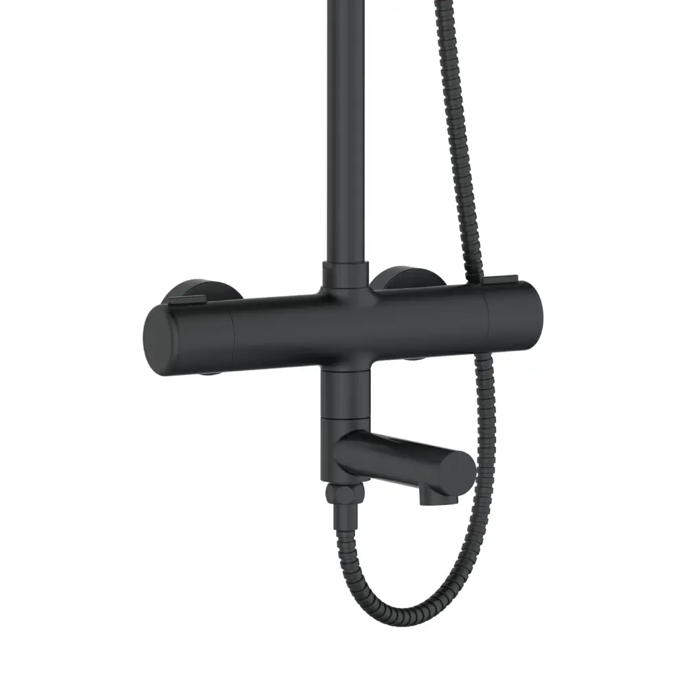 Фото 6 Душевая стойка Agger Thermo LMA2461144 1 режимная цвет черный