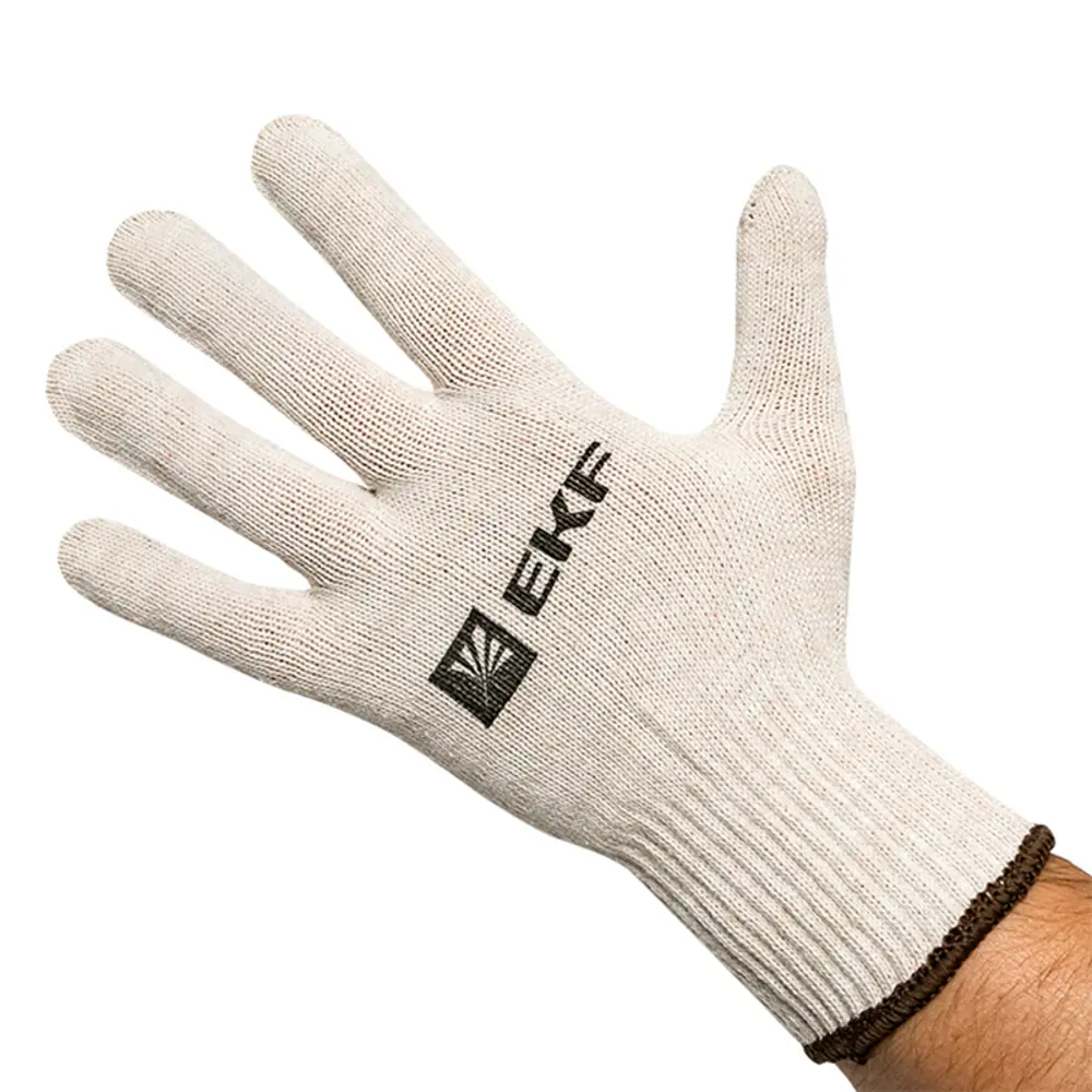 Фото 3 Перчатки хлопковые Ekf pe13ct-9-pro, размер 9, с ПВХ покрытием и стойкостью к порезам Фото 3 Перчатки хлопковые Ekf pe13ct-9-pro, размер 9, с ПВХ покрытием и стойкостью к порезам