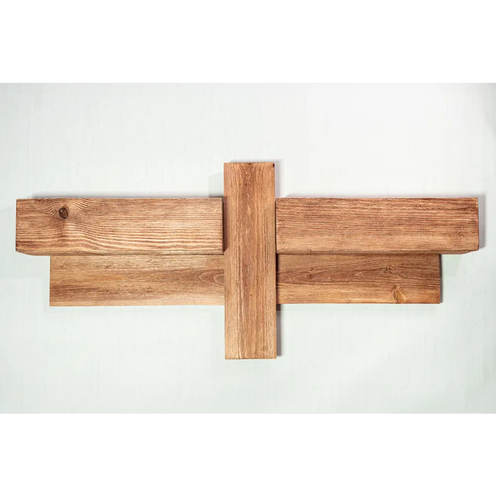 Фото 4 Настенная полка Брадо Wood 2 10x38 см дерево цвет орех Фото 4 Настенная полка Брадо Wood 2 10x38 см дерево цвет орех
