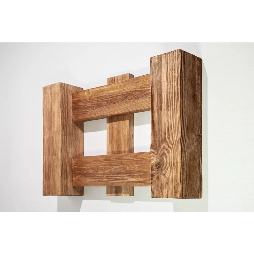 Фото 5 Настенная полка Брадо Wood 1 10x38 см дерево цвет орех Фото 5 Настенная полка Брадо Wood 1 10x38 см дерево цвет орех