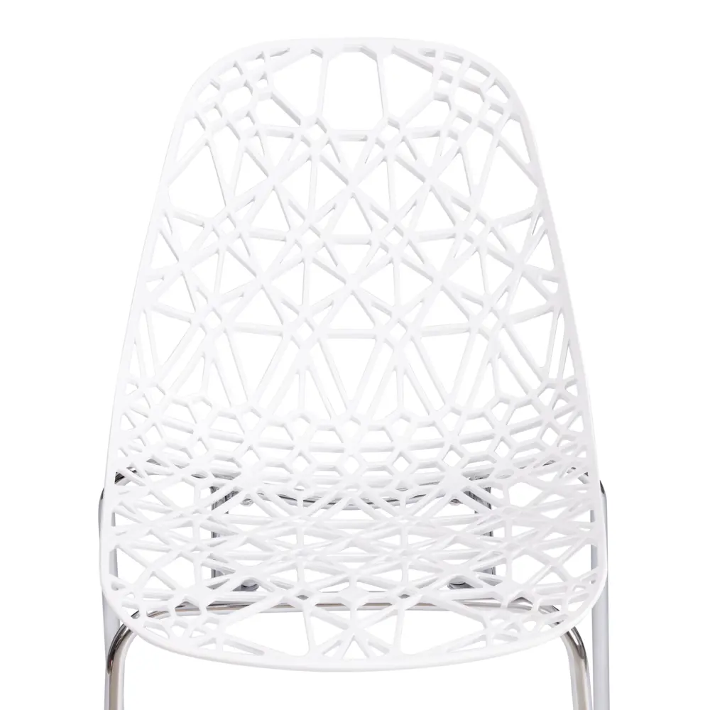 Фото 7 Кухонный стул Tetchair crispy mod. 61 80x56.5x44 см пластик цвет белый
