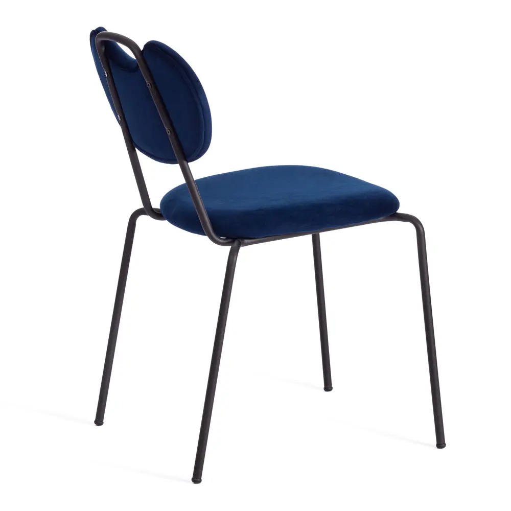 Фото 4 Кухонный стул Tetchair 20057 47x79x56.5 см ткань цвет темно-синий Фото 4 Кухонный стул Tetchair 20057 47x79x56.5 см ткань цвет темно-синий