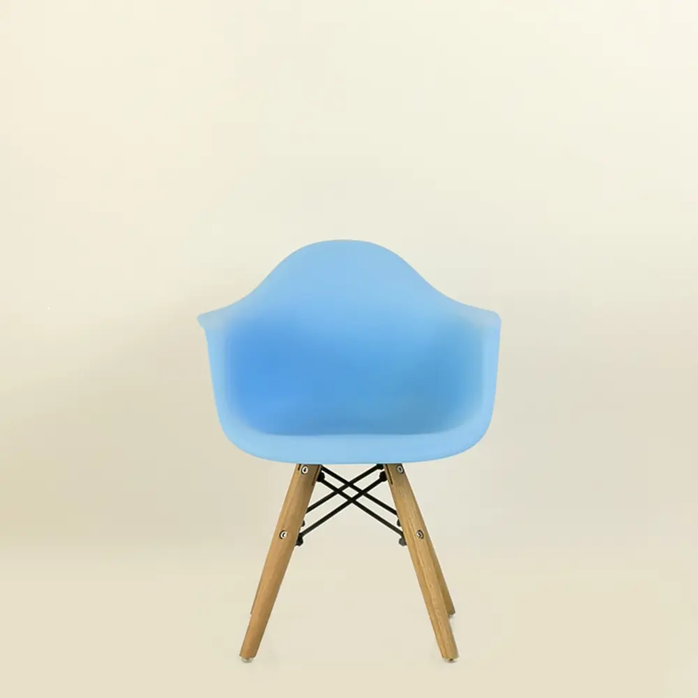 Фото 2 Стул детский Barneo.Pro N-2 Eames Style 34x55x32 см пластик цвет голубой Фото 2 Стул детский Barneo.Pro N-2 Eames Style 34x55x32 см пластик цвет голубой