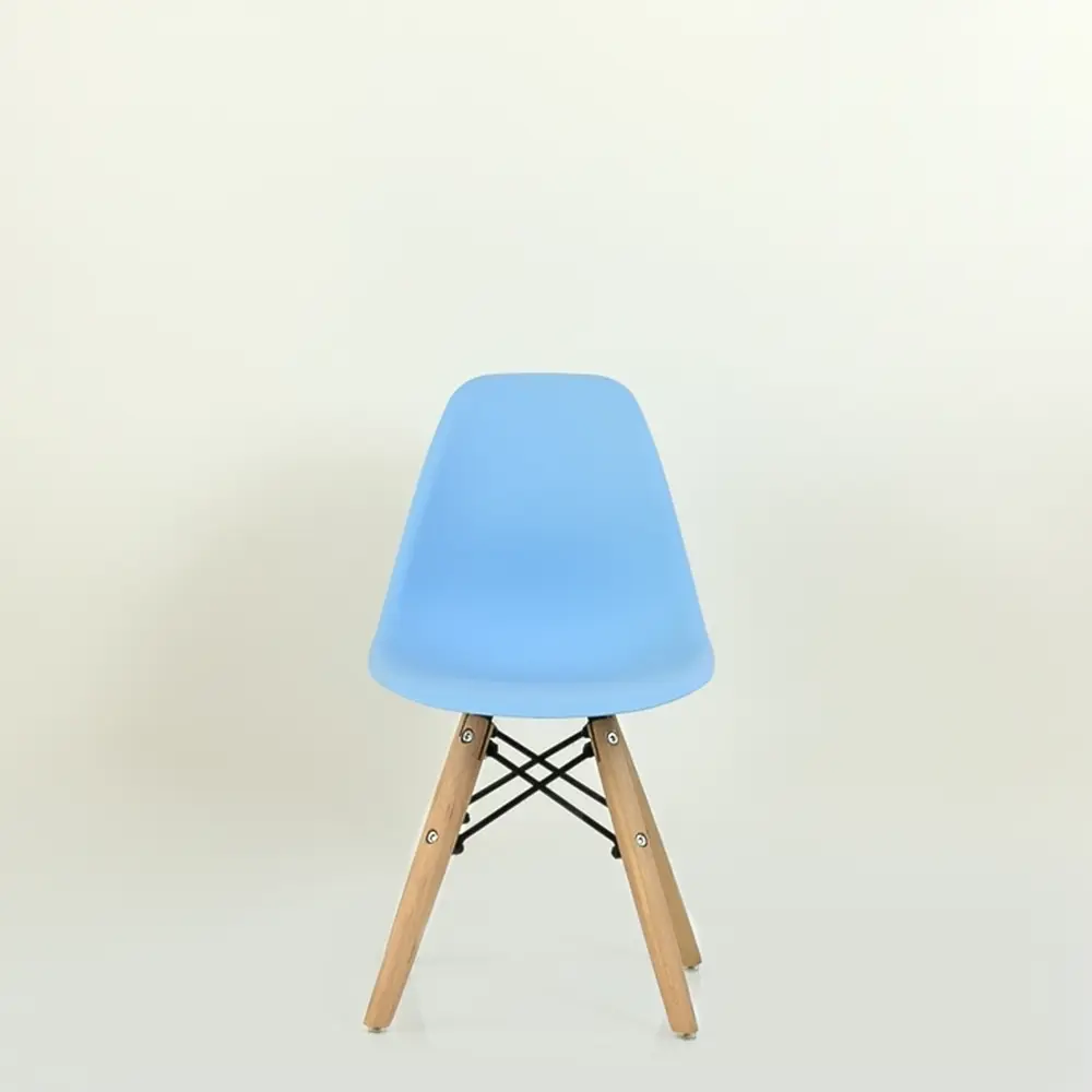 Фото 2 Стул детский Barneo.Pro N-1 Eames Style 31x56x29 см пластик цвет голубой Фото 2 Стул детский Barneo.Pro N-1 Eames Style 31x56x29 см пластик цвет голубой