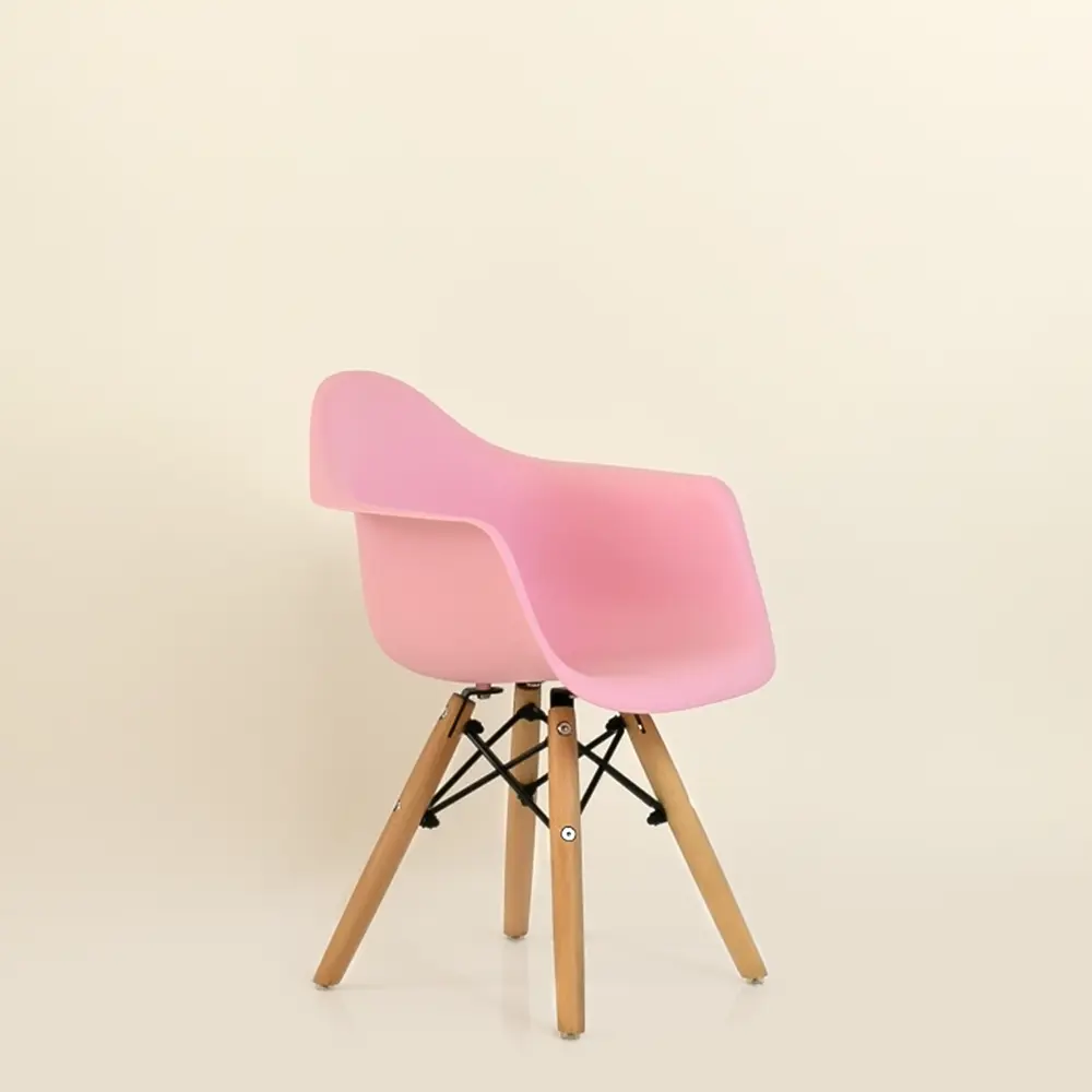 Фото 3 Стул детский Barneo.Pro N-2 Eames Style 34x55x32 см пластик цвет розовый Фото 3 Стул детский Barneo.Pro N-2 Eames Style 34x55x32 см пластик цвет розовый