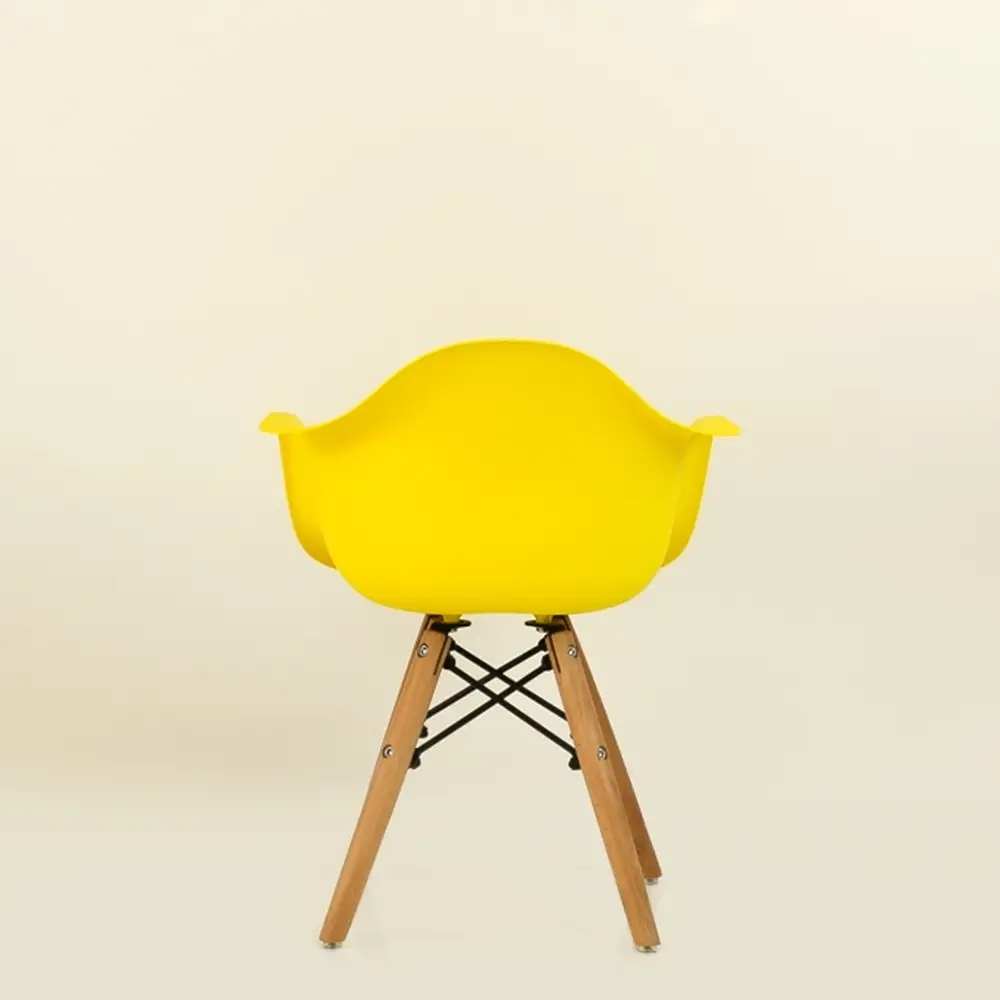 Фото 4 Стул детский Barneo.Pro N-2 Eames Style 34x55x32 см пластик цвет желтый Фото 4 Стул детский Barneo.Pro N-2 Eames Style 34x55x32 см пластик цвет желтый