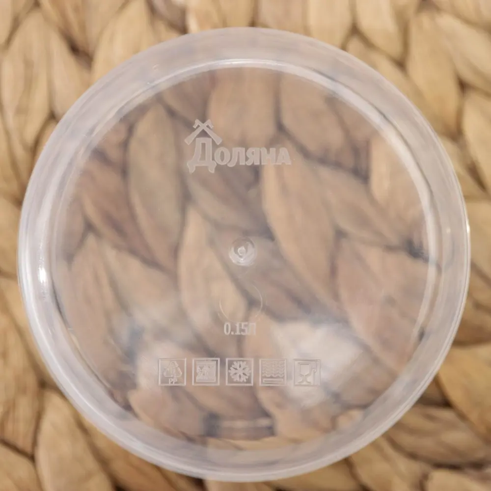 Фото 4 Контейнер для пищевых продуктов круглый Доляна Гранит 0.15 л пластик цвет серый Фото 4 Контейнер для пищевых продуктов круглый Доляна Гранит 0.15 л пластик цвет серый