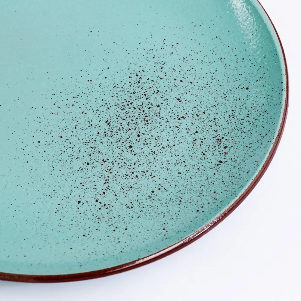 Фото 2 Блюдо сервировочное Белхудожкерамика Зефира 22.50x2x22.50 см керамика цвет бирюзовый Фото 2 Блюдо сервировочное Белхудожкерамика Зефира 22.50x2x22.50 см керамика цвет бирюзовый