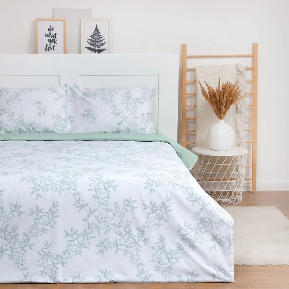 Фото Комплект постельного белья LoveLife 9305059, евро, сатин цвет белый