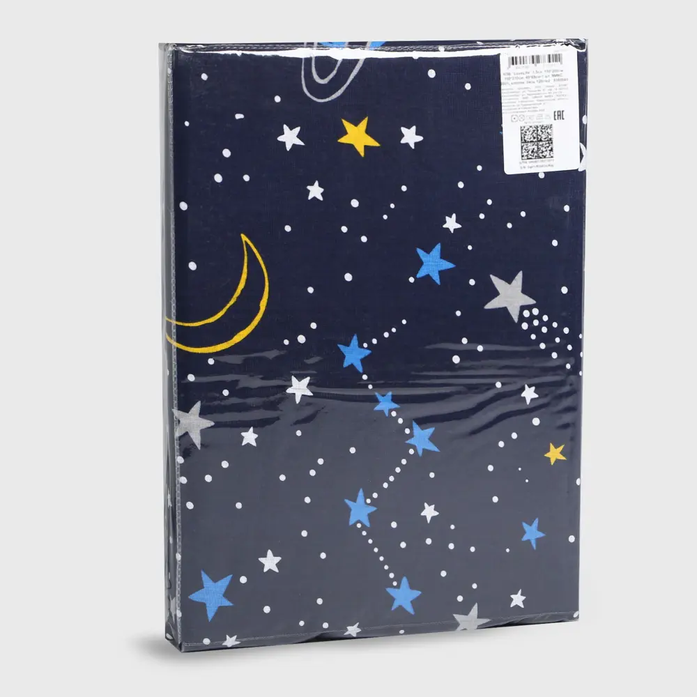 Фото 9 Комплект постельного белья LoveLife 9380649, полутораспальный, бязь цвет синий