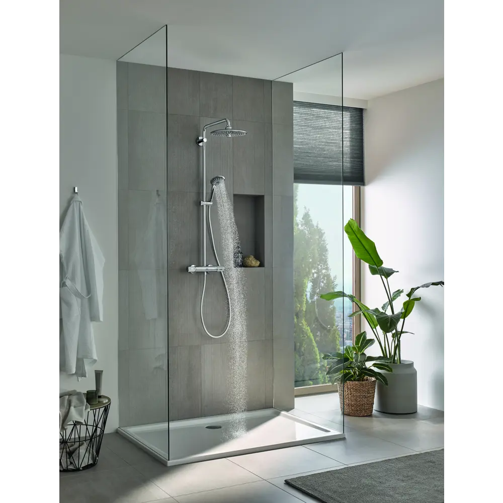 Фото 4 Душевая система Grohe Vitalio Joy с термостатом Фото 4 Душевая система Grohe Vitalio Joy с термостатом