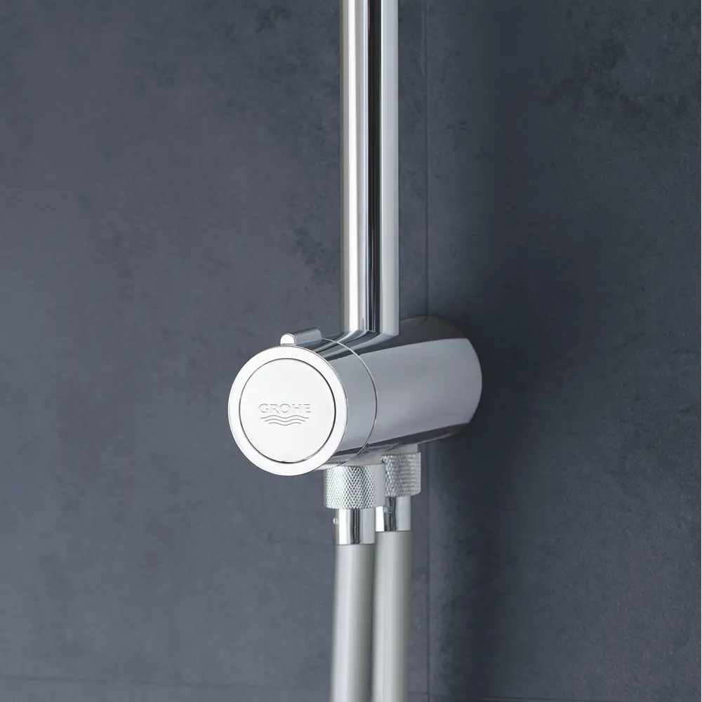 Фото 6 Душевая стойка Grohe Vitalio без смесителя 2 режима цвет хром Фото 6 Душевая стойка Grohe Vitalio без смесителя 2 режима цвет хром