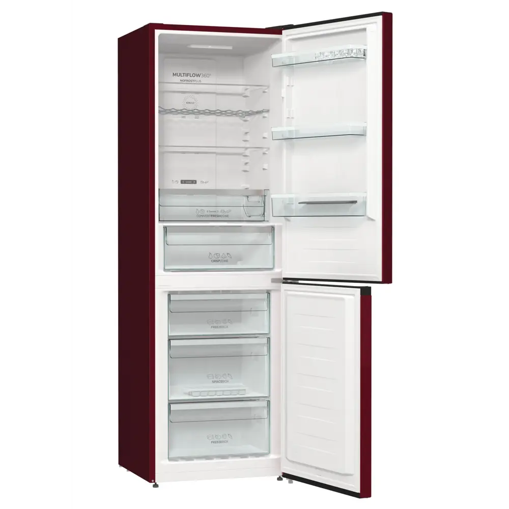 Фото 4 Отдельностоящий холодильник Gorenje NRK6192AR4 60x185 см цвет бордовый Фото 4 Отдельностоящий холодильник Gorenje NRK6192AR4 60x185 см цвет бордовый