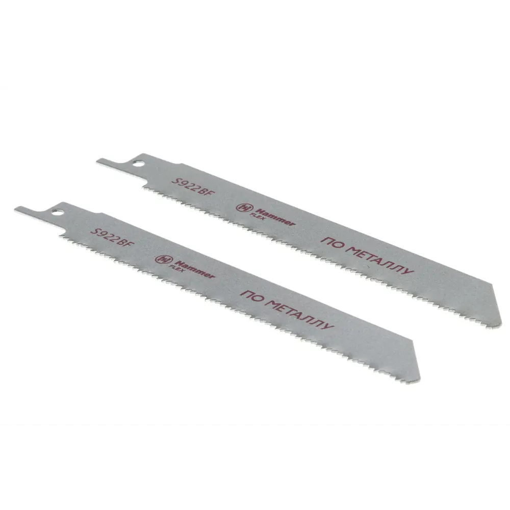 Фото Полотно для сабельных пил Hammer Flex 225-004 S922BF 150x19x0.90мм металл 2шт