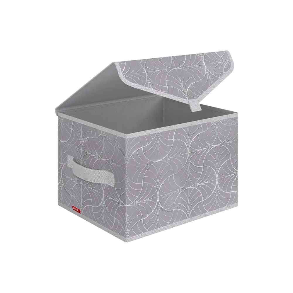 Фото 2 Короб Valiant LM-BOX-TS 30x20x25 см нетканый цвет серый Фото 2 Короб Valiant LM-BOX-TS 30x20x25 см нетканый цвет серый