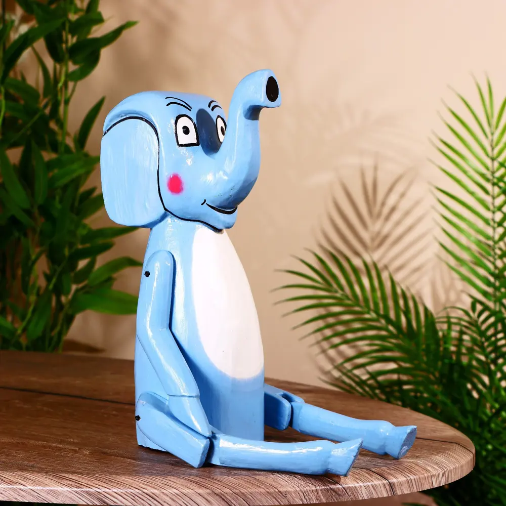 Фото 2 Интерьерный сувенир "Слоник" висячие лапки высота 38 см Фото 2 Интерьерный сувенир "Слоник" висячие лапки высота 38 см