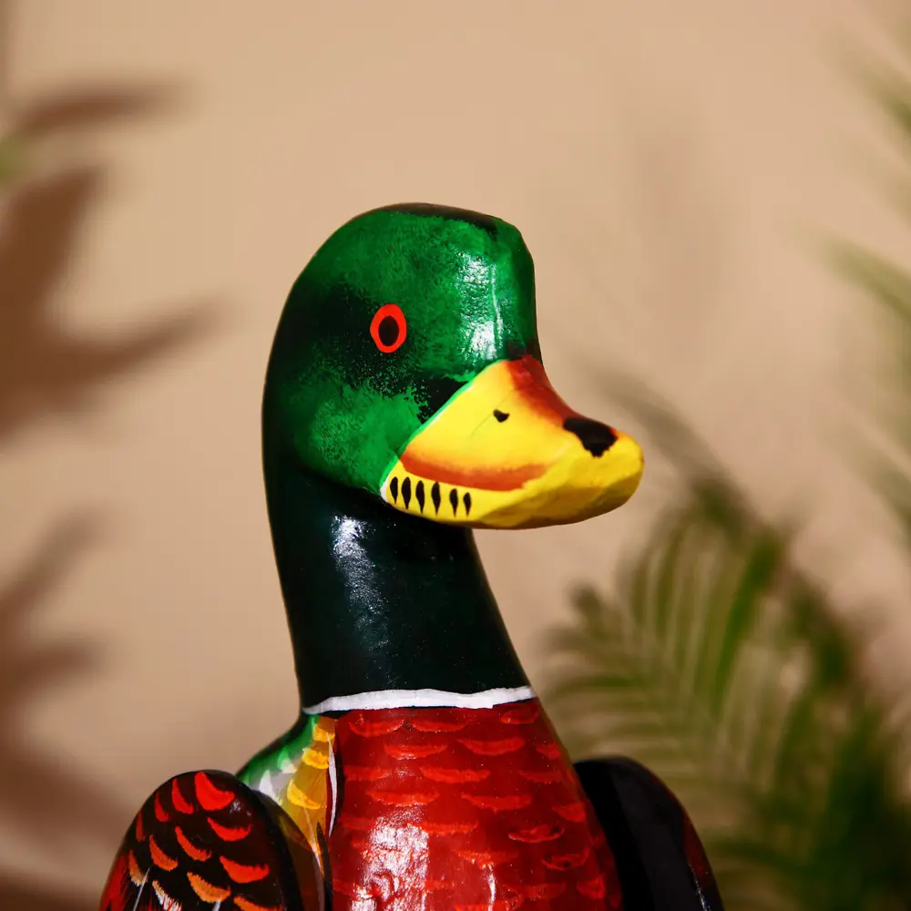 Фото 6 Интерьерный сувенир "Селезень" висячие лапки высота 38 см Фото 6 Интерьерный сувенир "Селезень" висячие лапки высота 38 см