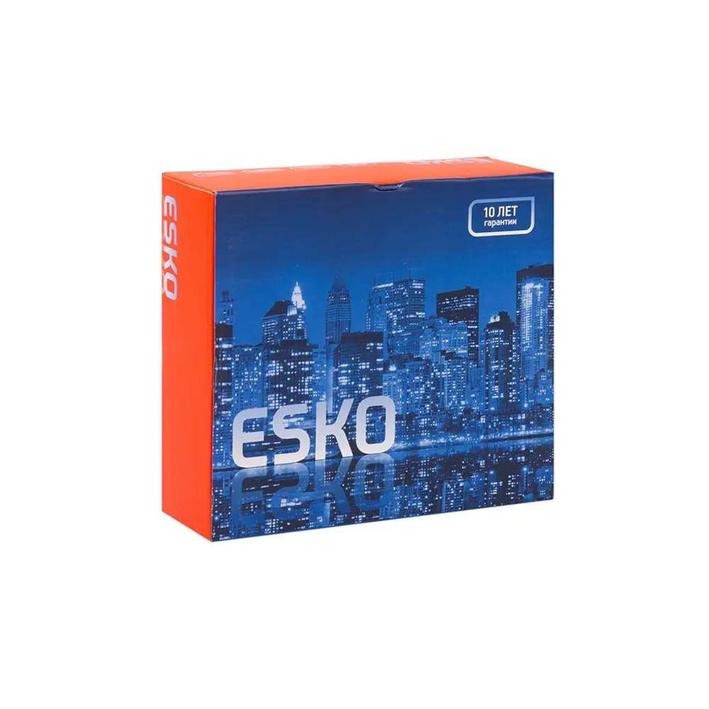 Фото 3 Смеситель для раковины Esko К26В2 двухвентильный цвет черный