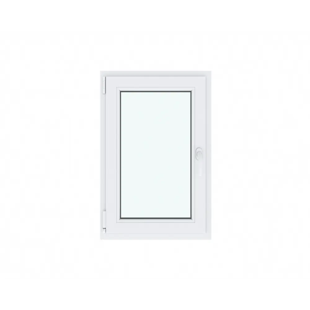 Фото 4 Окно ПВХ Амега одностворчатое поворотно-откидное правое 90х60см двухкамерный стеклопакет шоколадно-коричневый Фото 4 Окно ПВХ Амега одностворчатое поворотно-откидное правое 90х60см двухкамерный стеклопакет шоколадно-коричневый