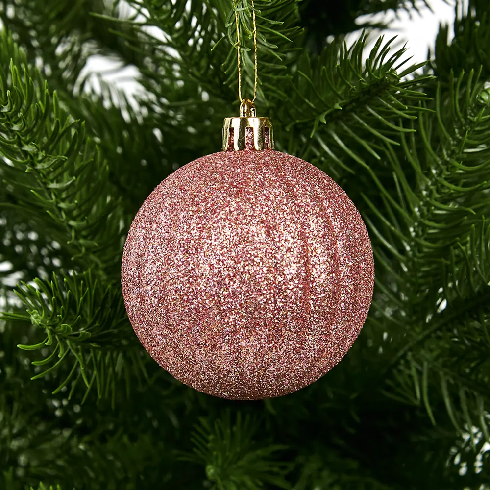 Фото 31 Набор новогодних шаров Christmas ø5-6 см полистирол цвет розовый 25 шт. Фото 31 Набор новогодних шаров Christmas ø5-6 см полистирол цвет розовый 25 шт.