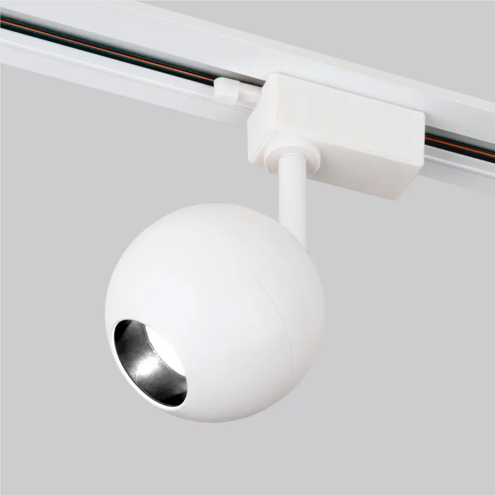 Фото 2 Трековый светильник Elektrostandard Ball LTB77 светодиодный 12 Вт однофазный цвет белый Фото 2 Трековый светильник Elektrostandard Ball LTB77 светодиодный 12 Вт однофазный цвет белый