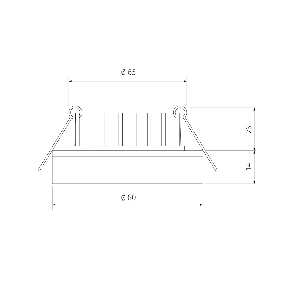 Фото 3 Светильник точечный встраиваемый Elektrostandard DSK80-DSKR80 a049509 Фото 3 Светильник точечный встраиваемый Elektrostandard DSK80-DSKR80 a049509