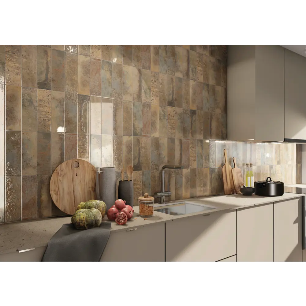 Фото 2 Керамическая плитка Mainzu Bellagio Caramel 10x30см 1.02 м² цвет коричневый, цена за упаковку Фото 2 Керамическая плитка Mainzu Bellagio Caramel 10x30см 1.02 м² цвет коричневый, цена за упаковку