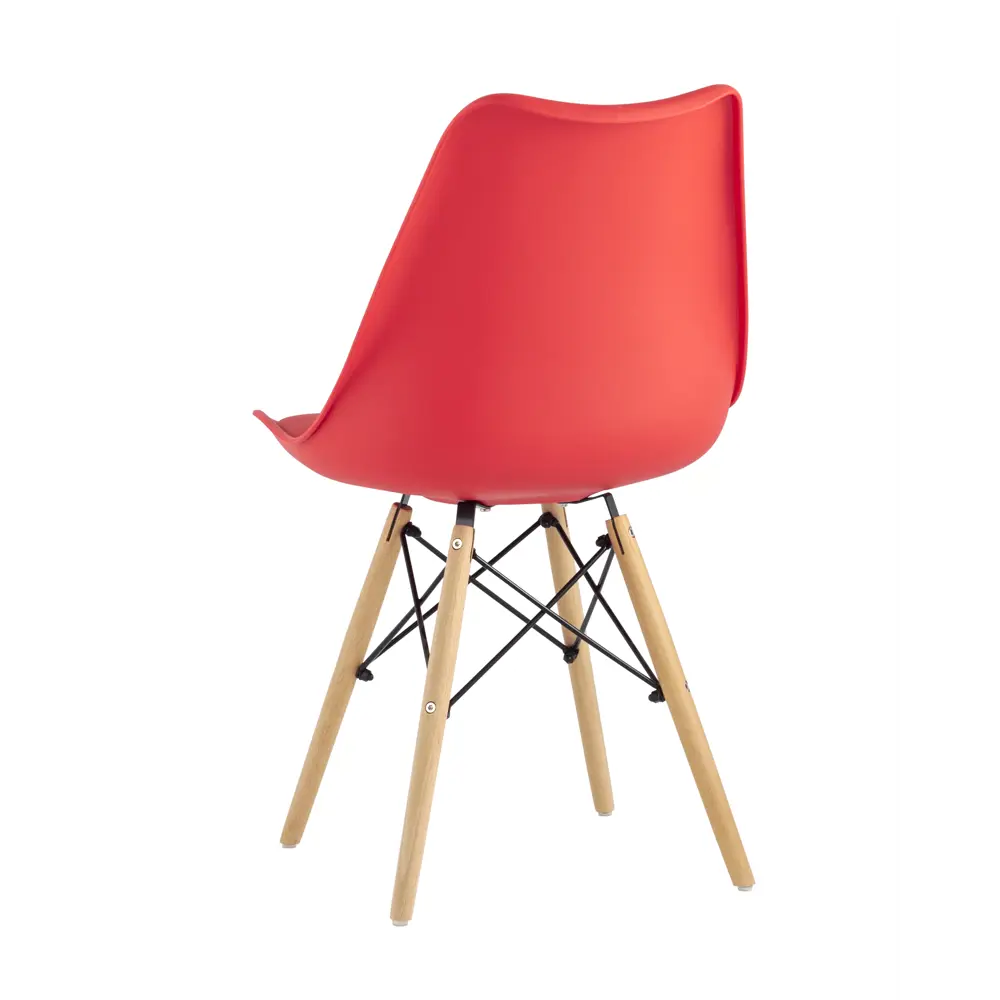 Фото 7 Комплект кухонных стульев 2 шт Стул груп Dsw eames soft 82x43x46 см пластик цвет красный Фото 7 Комплект кухонных стульев 2 шт Стул груп Dsw eames soft 82x43x46 см пластик цвет красный