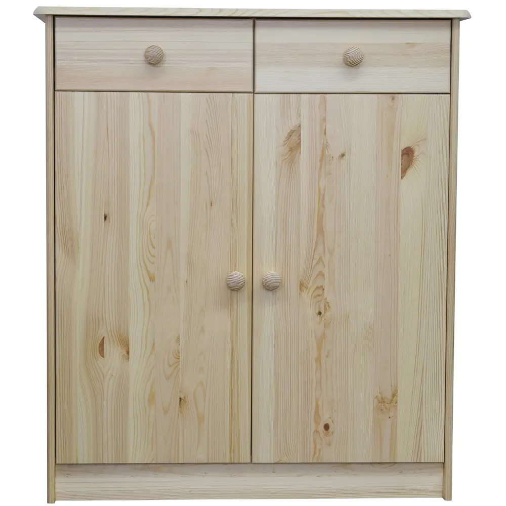 Фото 2 Комод Dipriz Хаба 2 ящика 78x35x89 см дерево цвет бежевый Фото 2 Комод Dipriz Хаба 2 ящика 78x35x89 см дерево цвет бежевый
