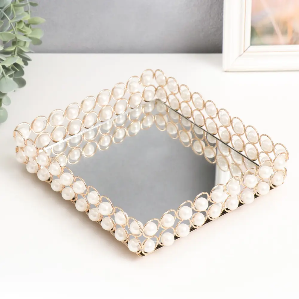 Фото 3 Подсвечник Simaland "Жемчужинки" 5.5x23x20 см