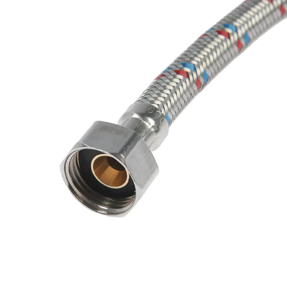 Фото 2 Подводка гибкая Lytcho eco 1/2" 50 см внутренняя/наружная резьба Фото 2 Подводка гибкая Lytcho eco 1/2" 50 см внутренняя/наружная резьба