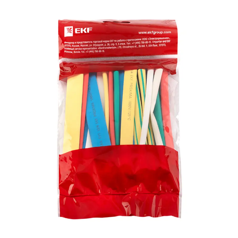 Фото 2 Набор термоусадочных трубок Ekf PROxima ТУТ нг 4/2 6/3 8/4 10/5 12/6 100 мм 7 цветов по 5 шт. Фото 2 Набор термоусадочных трубок Ekf PROxima ТУТ нг 4/2 6/3 8/4 10/5 12/6 100 мм 7 цветов по 5 шт.