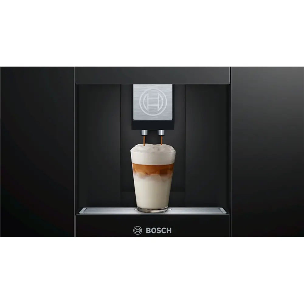 Фото 2 Встроенная кофемашина Bosch Serie 8 CTES33W 59.4x45.5x37.5 см цвет черный Фото 2 Встроенная кофемашина Bosch Serie 8 CTES33W 59.4x45.5x37.5 см цвет черный