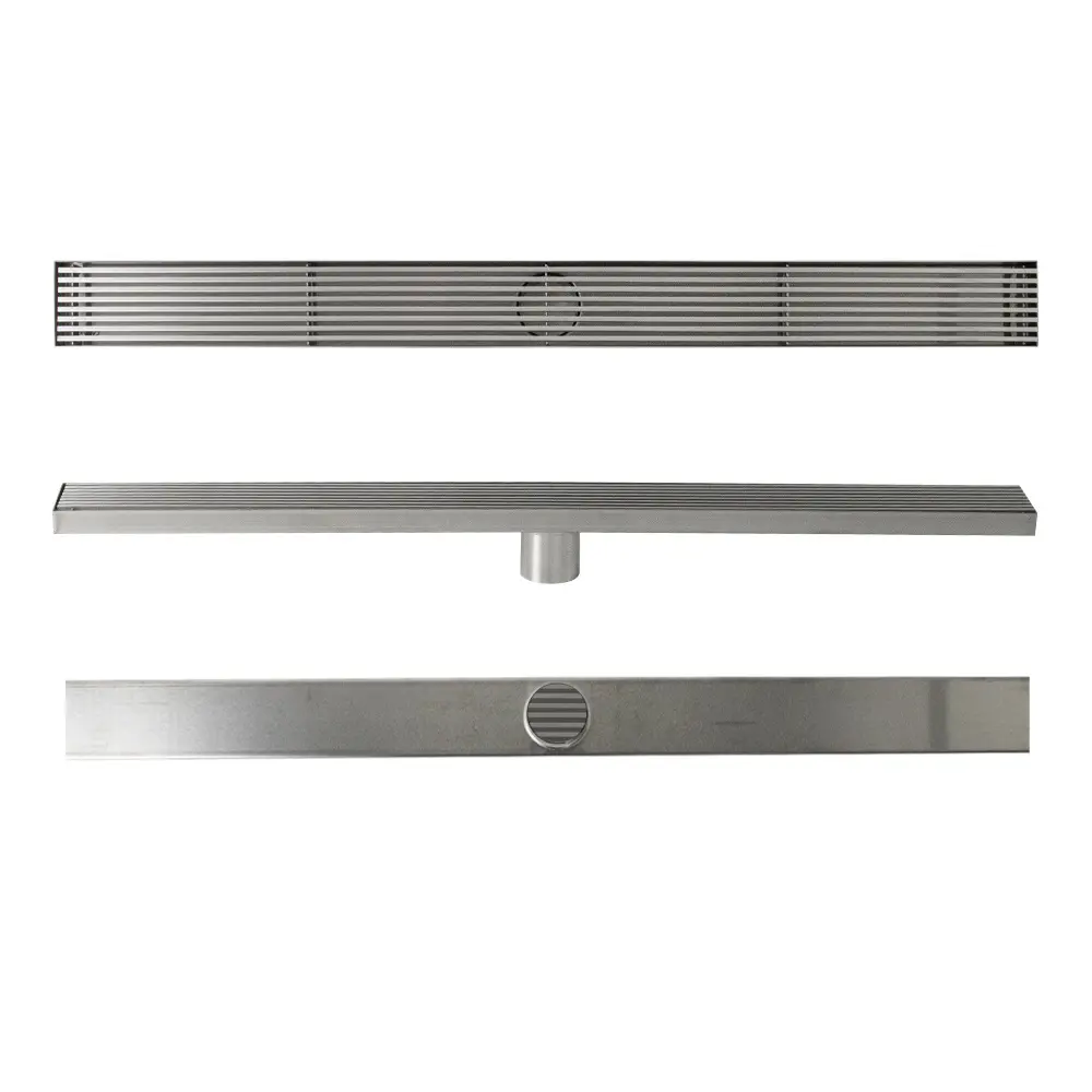 Фото 3 Трап для душа Санакс Сан-Т-40050 мокрый затвор 68x800 мм нержавеющая сталь Фото 3 Трап для душа Санакс Сан-Т-40050 мокрый затвор 68x800 мм нержавеющая сталь