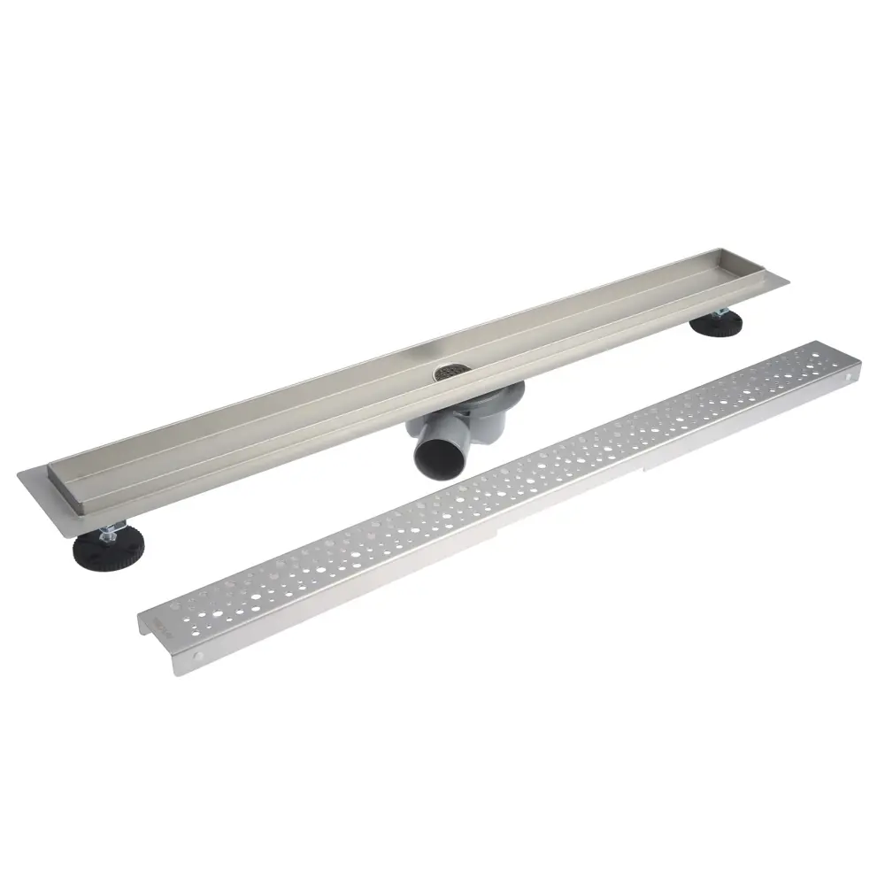 Фото 4 Трап для душа Aflorn 7987986 сухой затвор 70x800 мм нержавеющая сталь Фото 4 Трап для душа Aflorn 7987986 сухой затвор 70x800 мм нержавеющая сталь