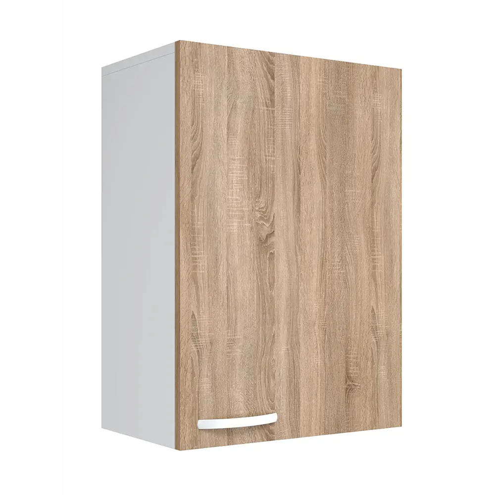 Фото Навесной шкаф Storys Болонья 50x77x28 см ЛДСП цвет дуб сонома Фото Навесной шкаф Storys Болонья 50x77x28 см ЛДСП цвет дуб сонома