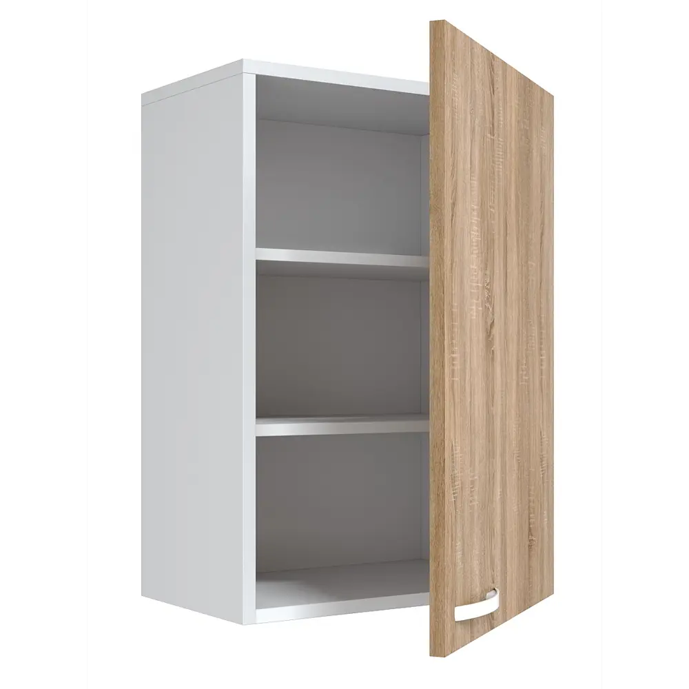 Фото 2 Навесной шкаф Storys Болонья 50x77x28 см ЛДСП цвет дуб сонома Фото 2 Навесной шкаф Storys Болонья 50x77x28 см ЛДСП цвет дуб сонома