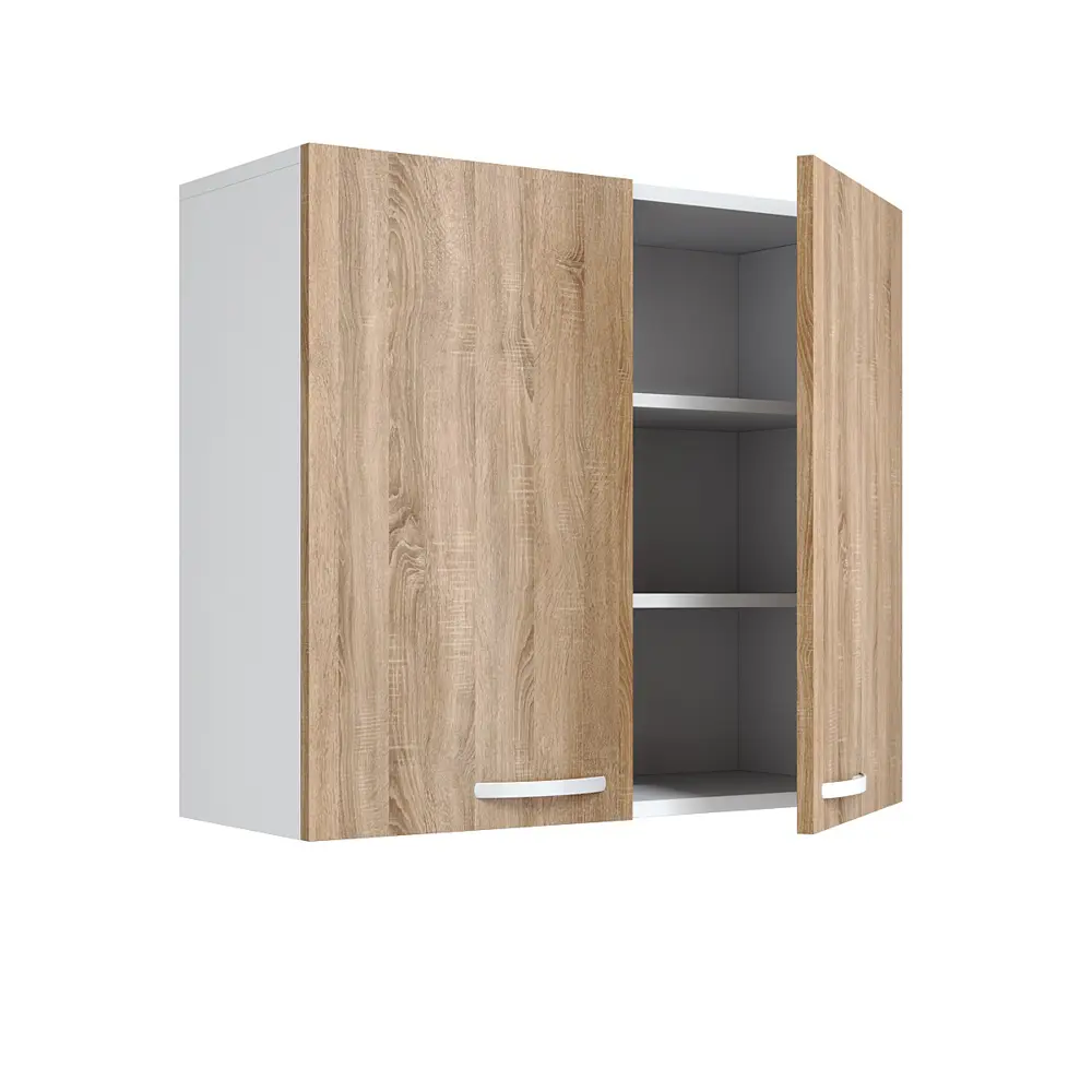 Фото 2 Навесной шкаф Storys Болонья 80x77x28 см ЛДСП цвет дуб сонома Фото 2 Навесной шкаф Storys Болонья 80x77x28 см ЛДСП цвет дуб сонома