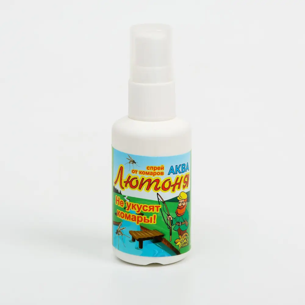 Фото Спрей от комаров Лютоня-Аква 50мл Фото Спрей от комаров Лютоня-Аква 50мл