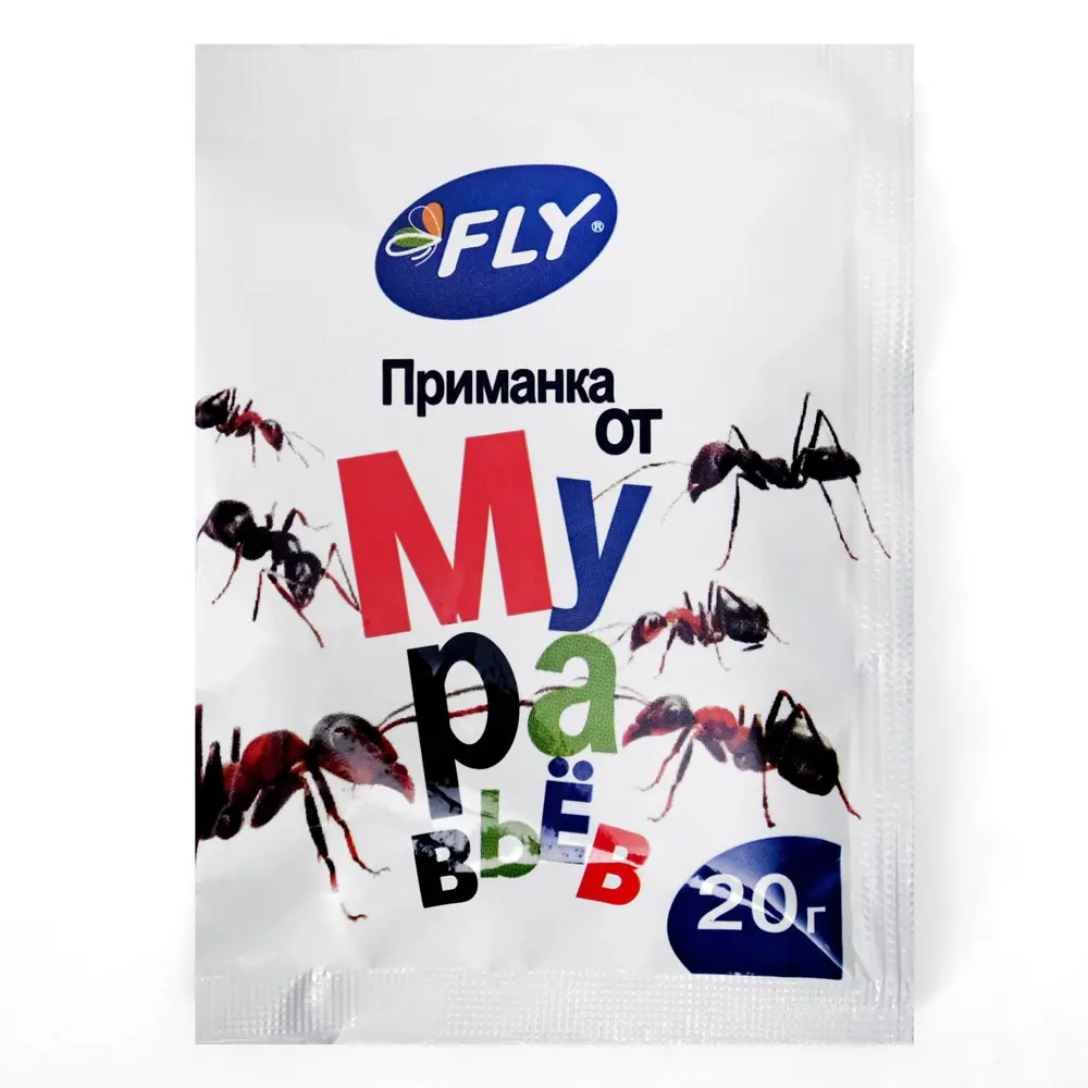Фото 2 Порошок от муравьев Fly пакет 20 г Фото 2 Порошок от муравьев Fly пакет 20 г
